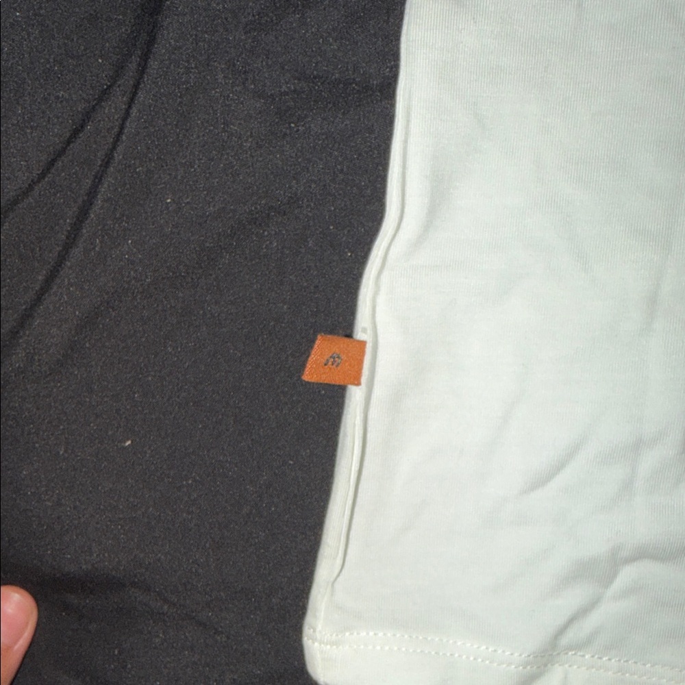 Miaou Cream Tee with Black Accents - Picture 6 of 6